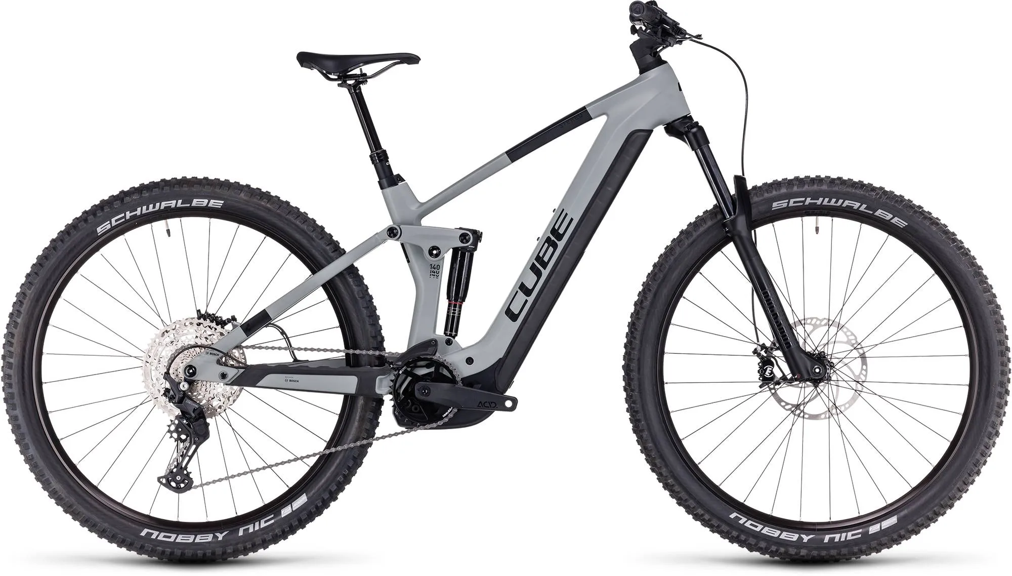 CUBE STEREO HYBRID 140 HPC PRO 750 SWAMPGREY/BLACK