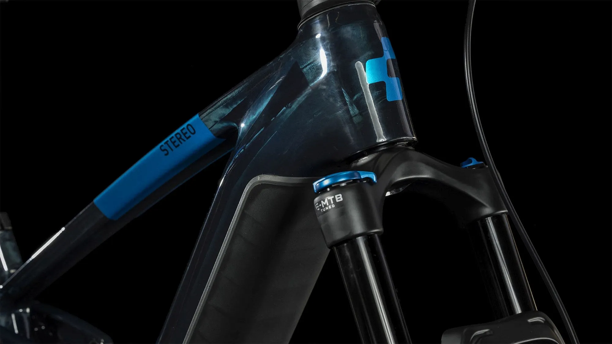 CUBE STEREO HYBRID 140 HPC SLX 750 LIQUIDBLUE/BLUE
