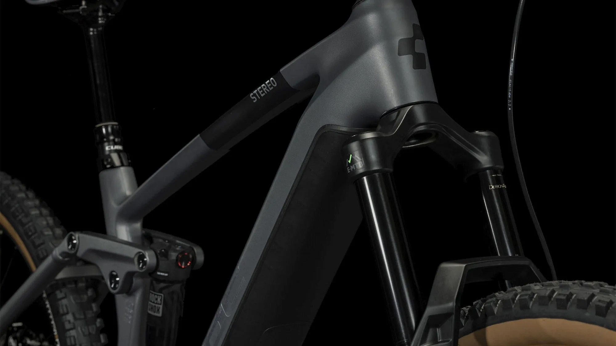 CUBE STEREO HYBRID 160 HPC RACE 750 27.5 GREY/METAL