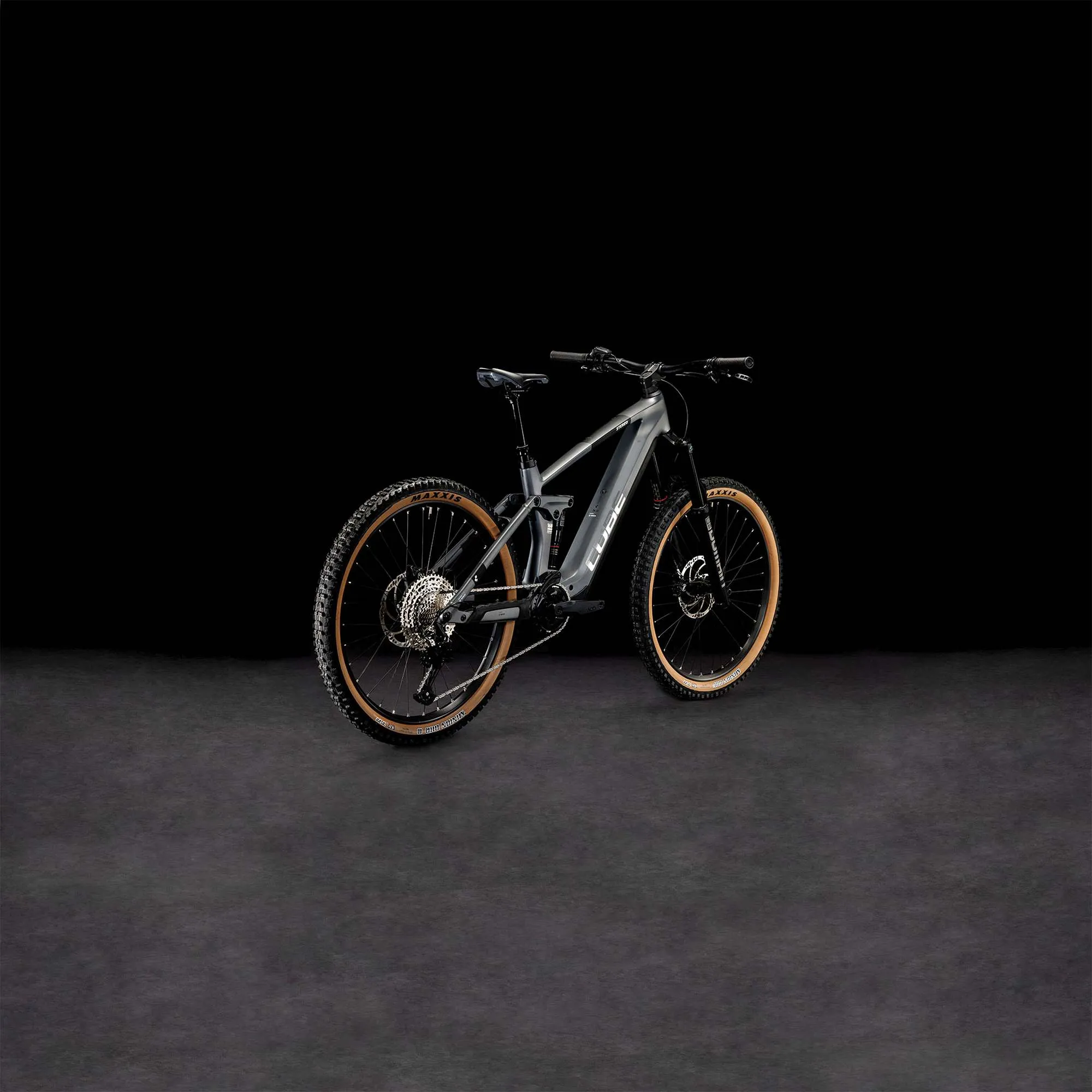 CUBE STEREO HYBRID 160 HPC RACE 750 27.5 GREY/METAL