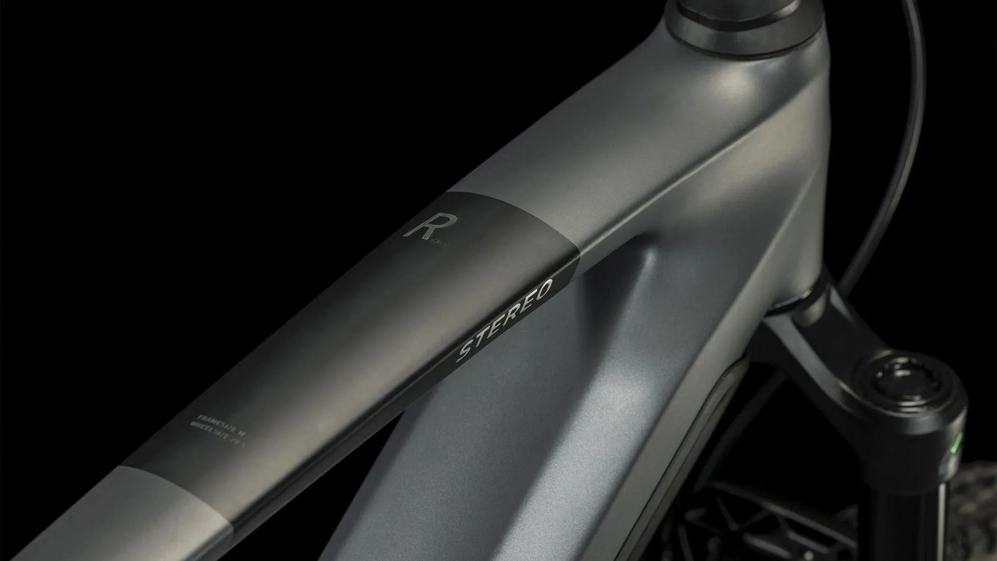 CUBE STEREO HYBRID 160 HPC RACE 750 27.5 GREY/METAL