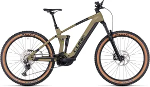CUBE STEREO HYBRID 160 HPC RACE 750 27.5 OLIVE/GREEN