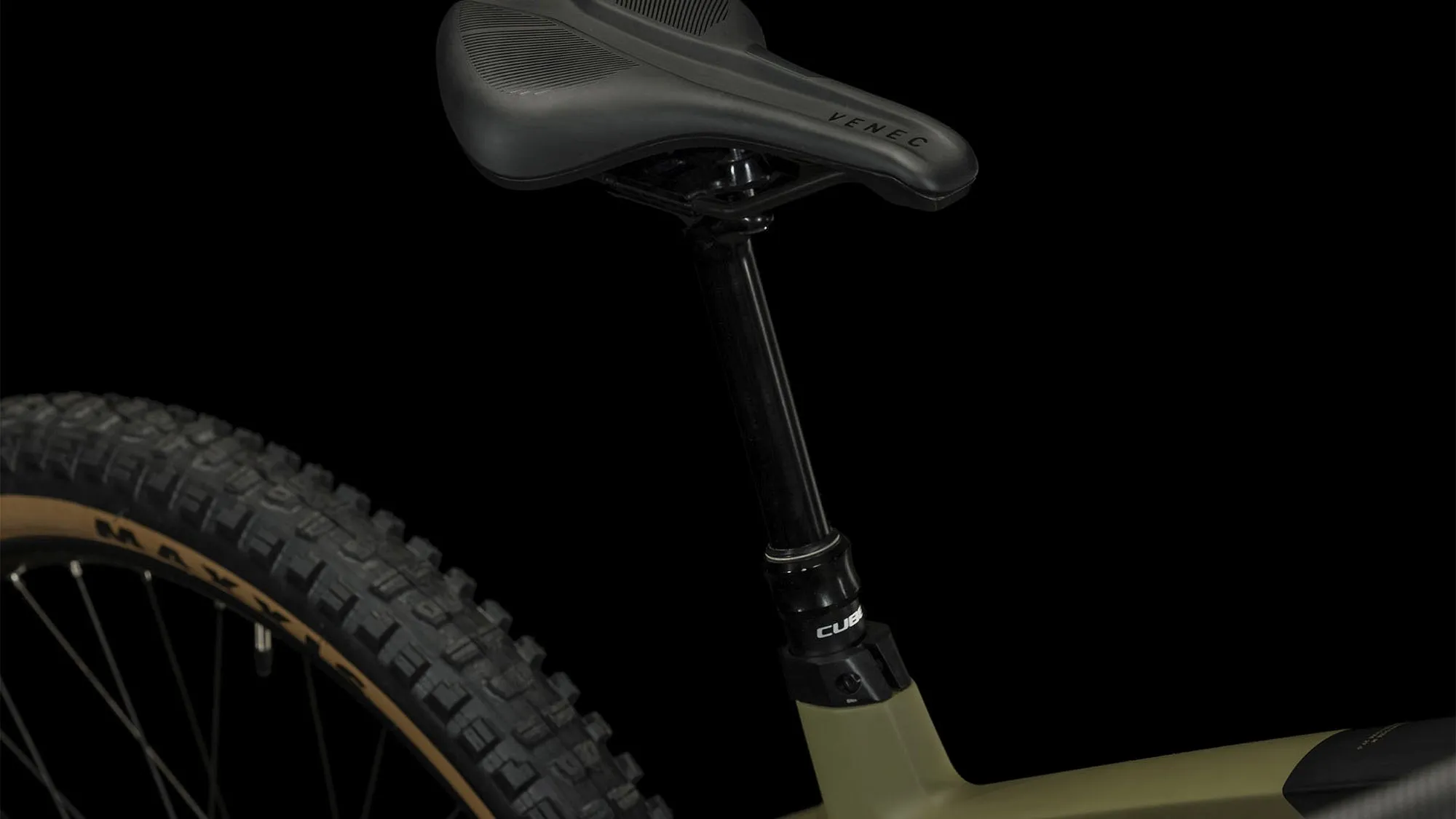 CUBE STEREO HYBRID 160 HPC RACE 750 27.5 OLIVE/GREEN