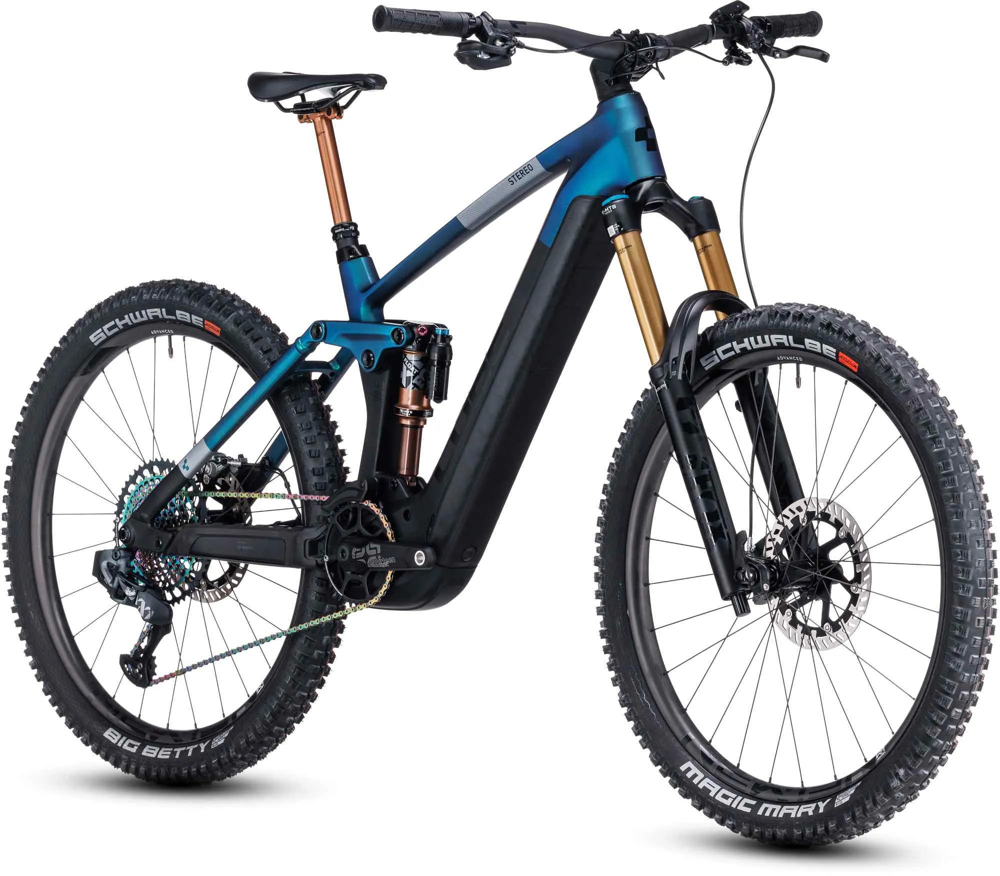 CUBE STEREO HYBRID 160 HPC SLT 750 27.5 NEBULA/CARBON