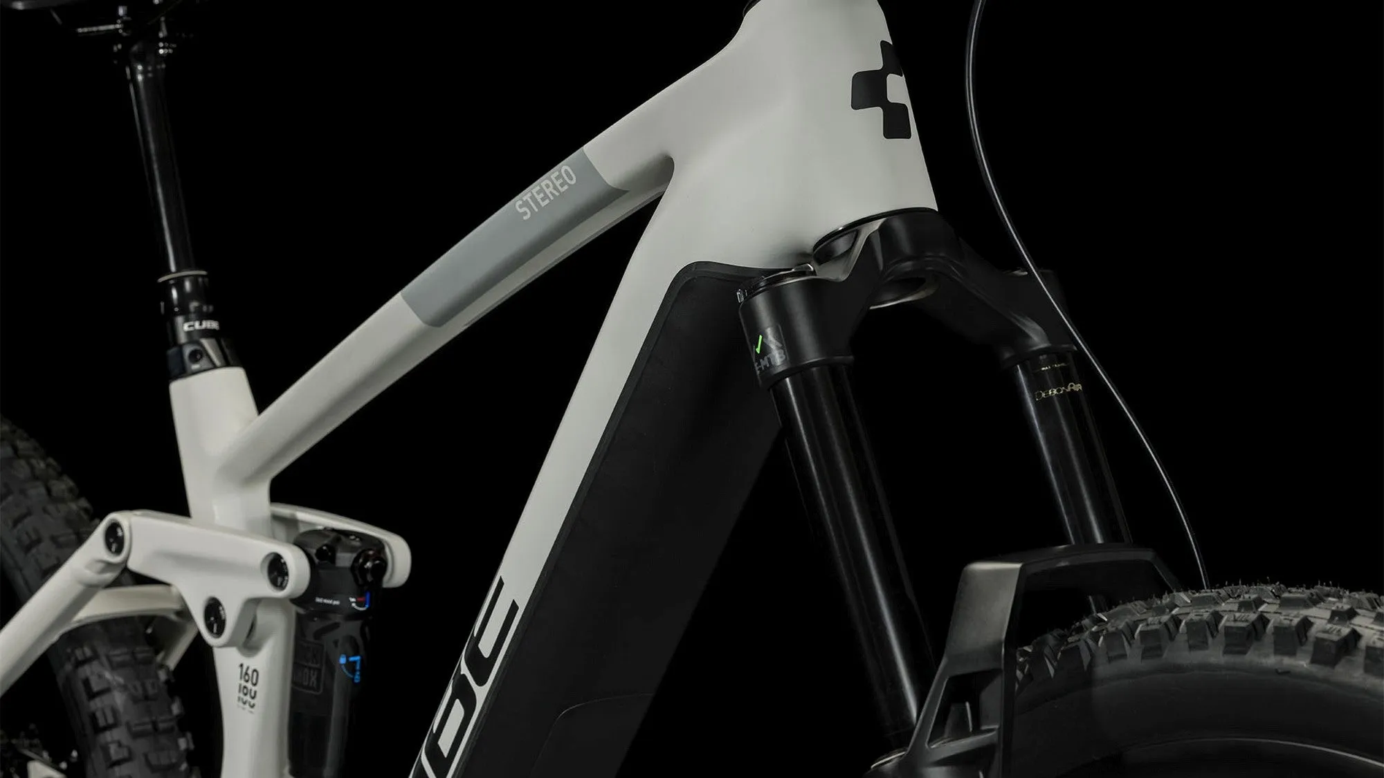 CUBE STEREO HYBRID 160 HPC SLX 750 27.5 GREY/GREY