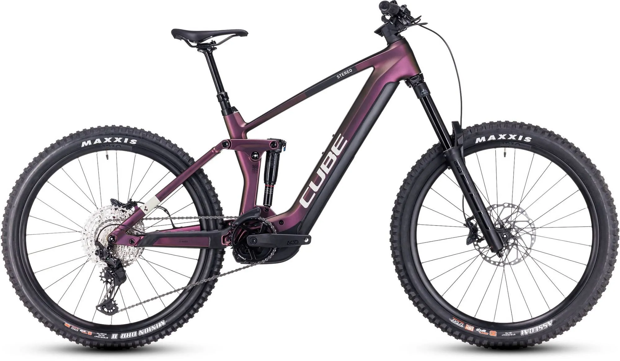 CUBE STEREO HYBRID 160 HPC SLX 750 27.5 MOLOTOV/GREY