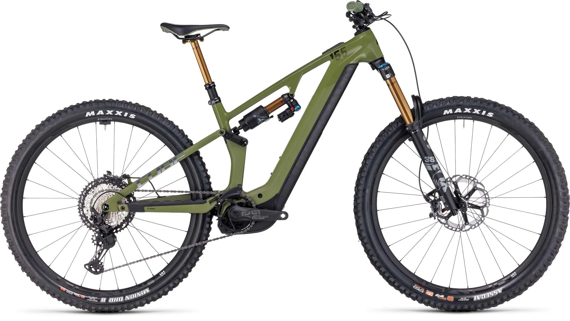 CUBE STEREO HYBRID ONE55 C:68X TM 750 OLIVE