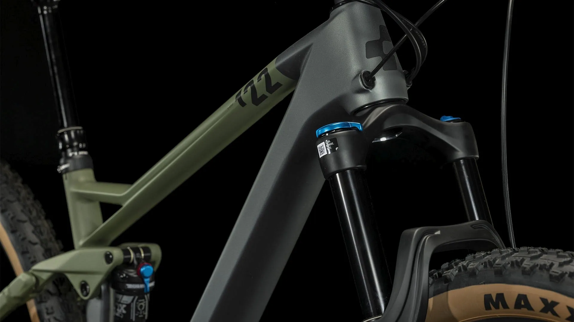 CUBE STEREO ONE22 HPC TM FLASHGREY/OLIVE