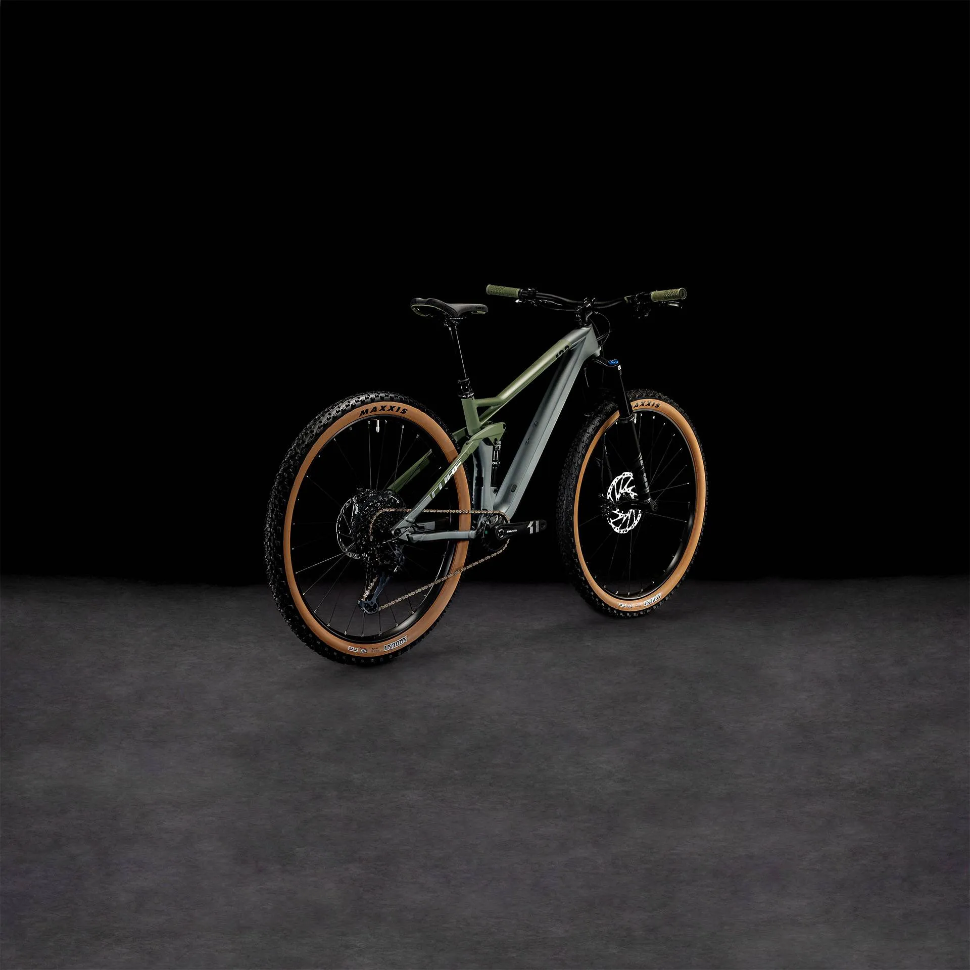 CUBE STEREO ONE22 HPC TM FLASHGREY/OLIVE