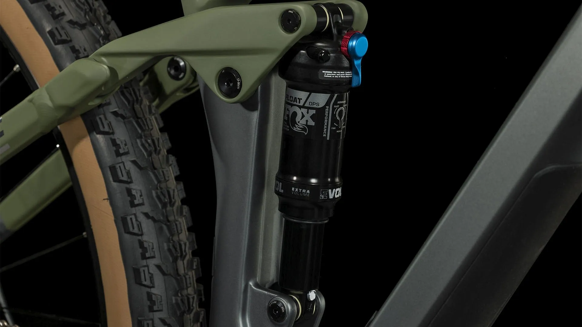CUBE STEREO ONE22 HPC TM FLASHGREY/OLIVE