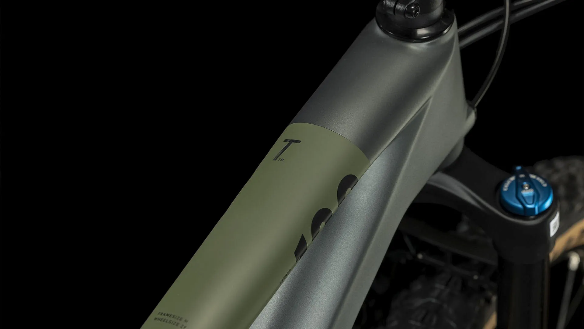 CUBE STEREO ONE22 HPC TM FLASHGREY/OLIVE