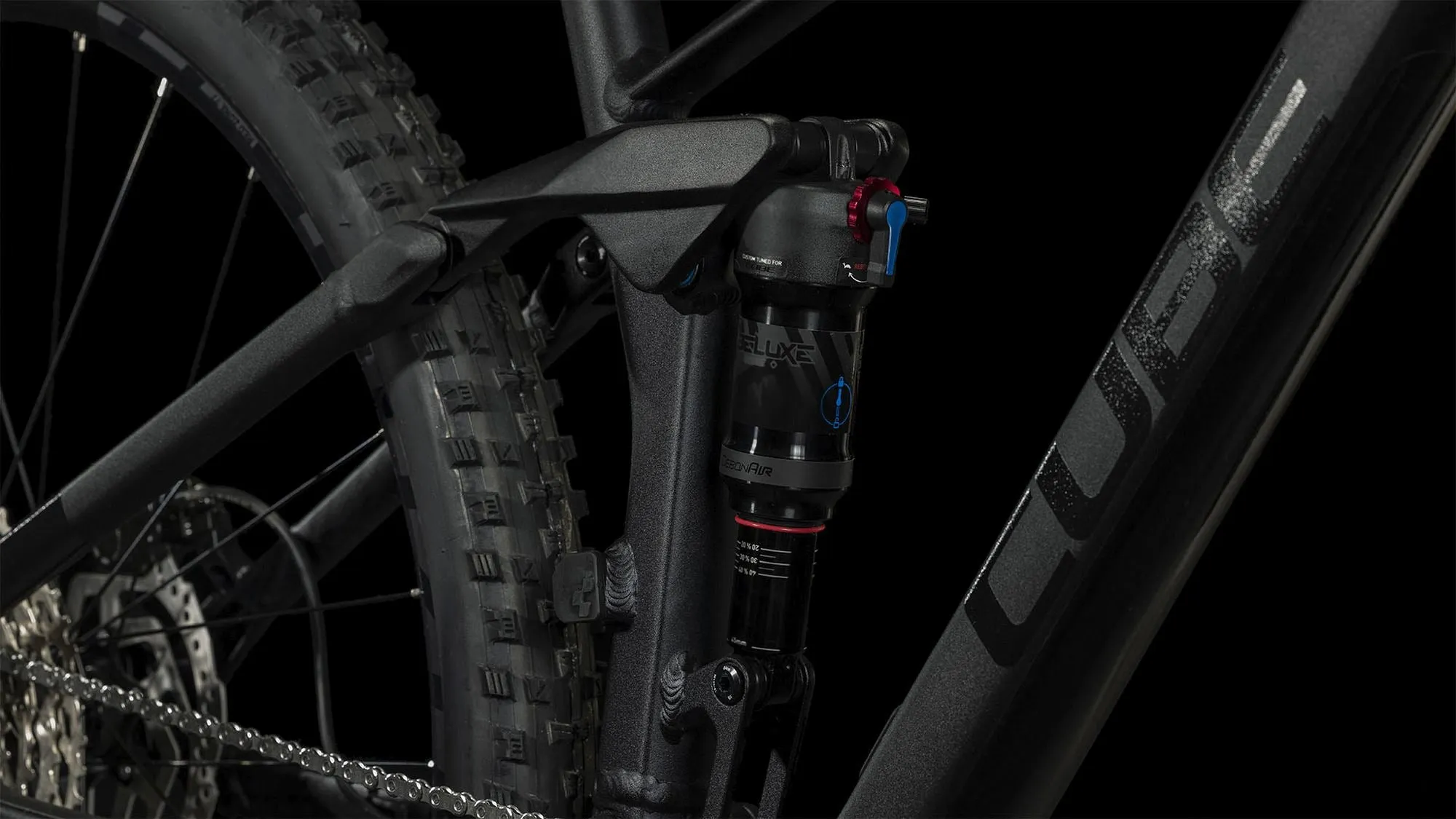 CUBE STEREO ONE22 RACE BLACK ANODIZED