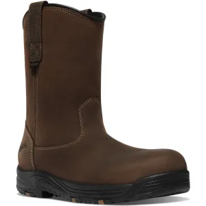 Danner Men's Caliper 10" Alloy Toe Waterproof Work Boot -Brown- 19491