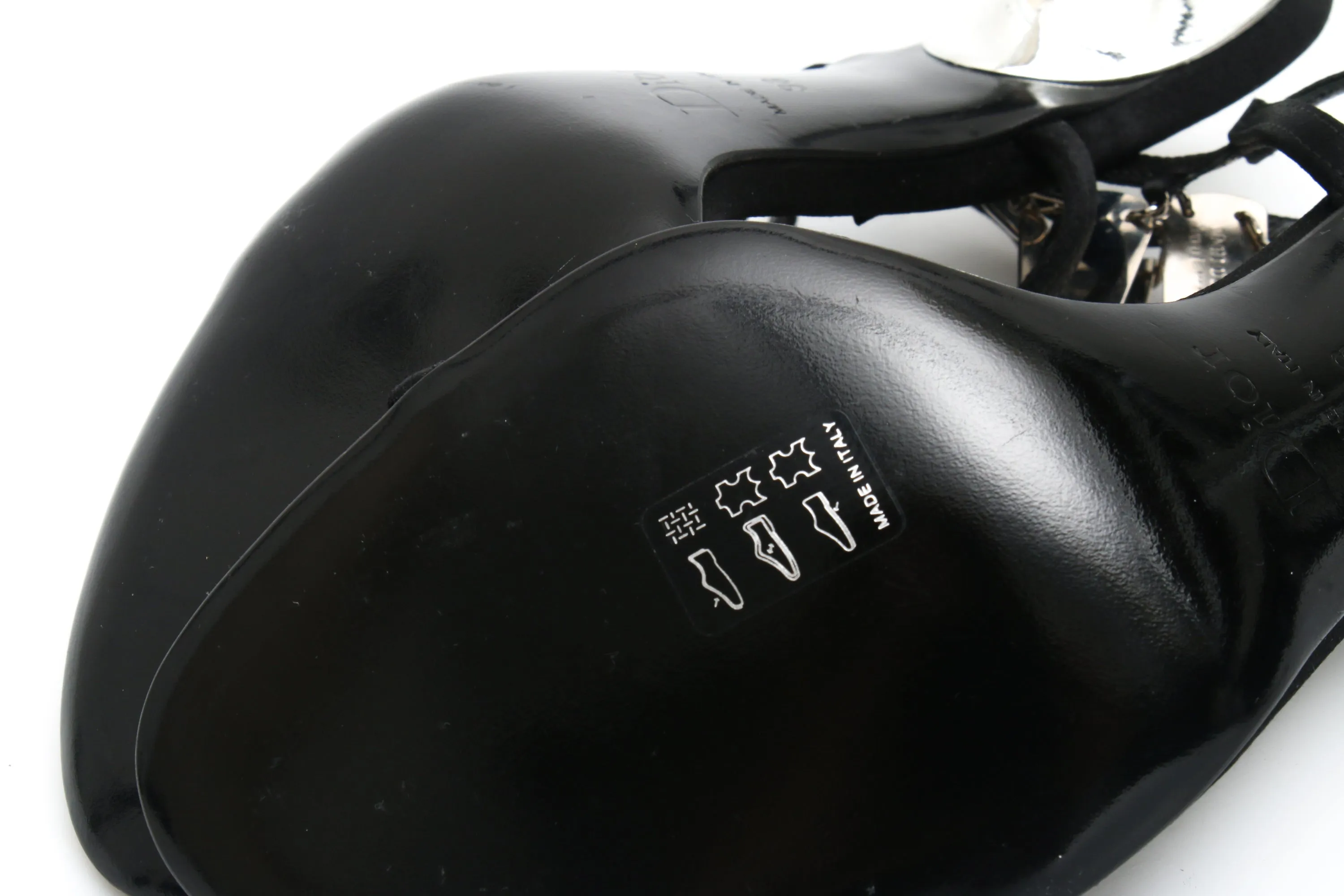 Dior Dog Tag Heels