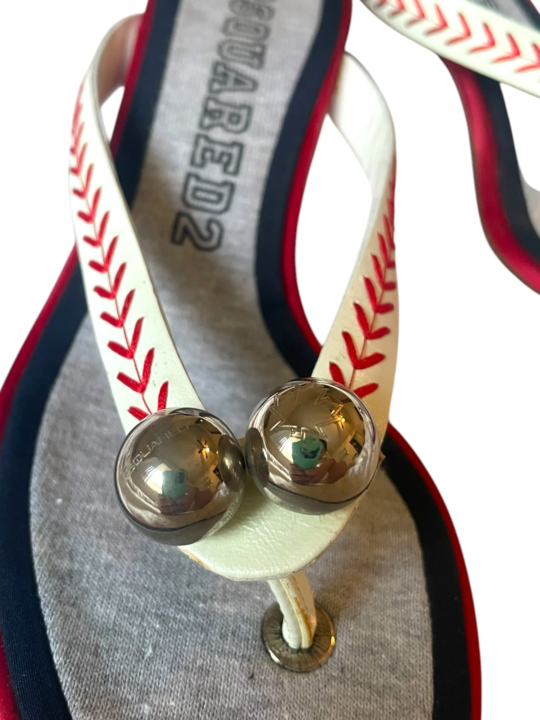 Dsquared² Baseball kitten heels (37)