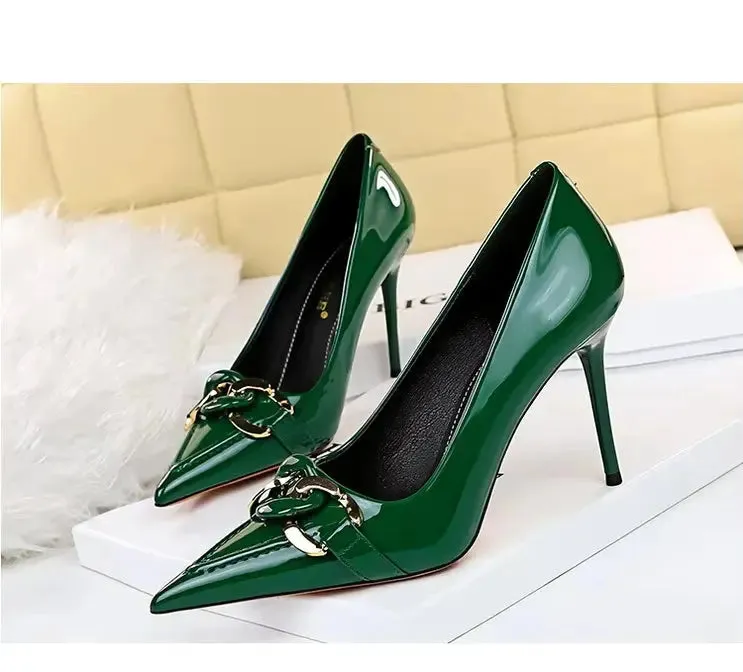 Elegant Stiletto Style Summer Sandals Women Shoes Pumps Heels