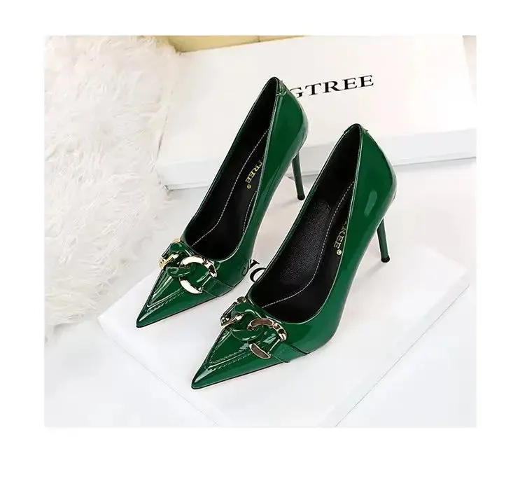 Elegant Stiletto Style Summer Sandals Women Shoes Pumps Heels