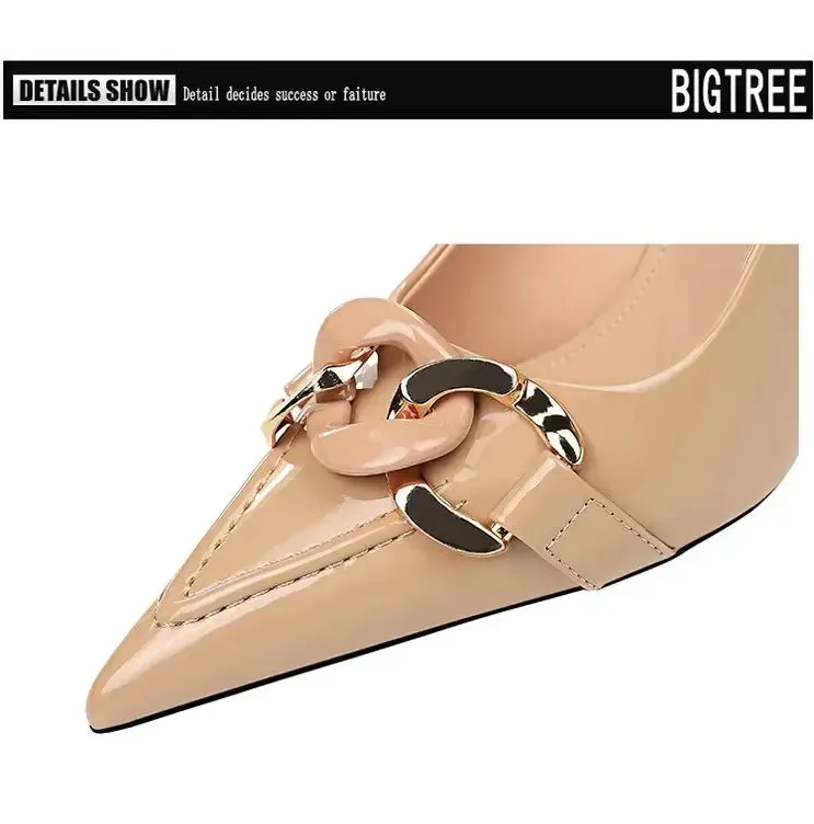 Elegant Stiletto Style Summer Sandals Women Shoes Pumps Heels