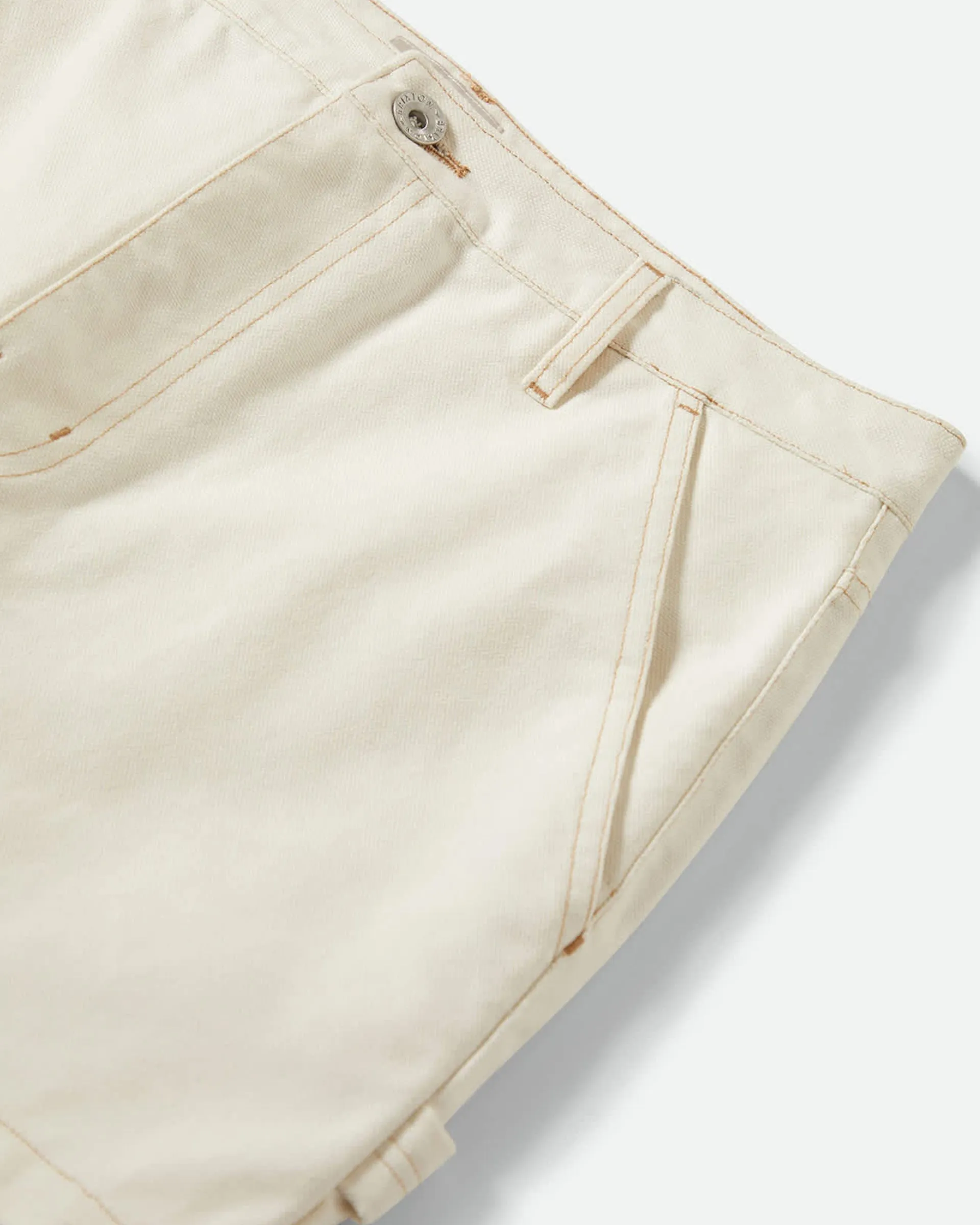 Essex Painter Mini Skirt - Egret White