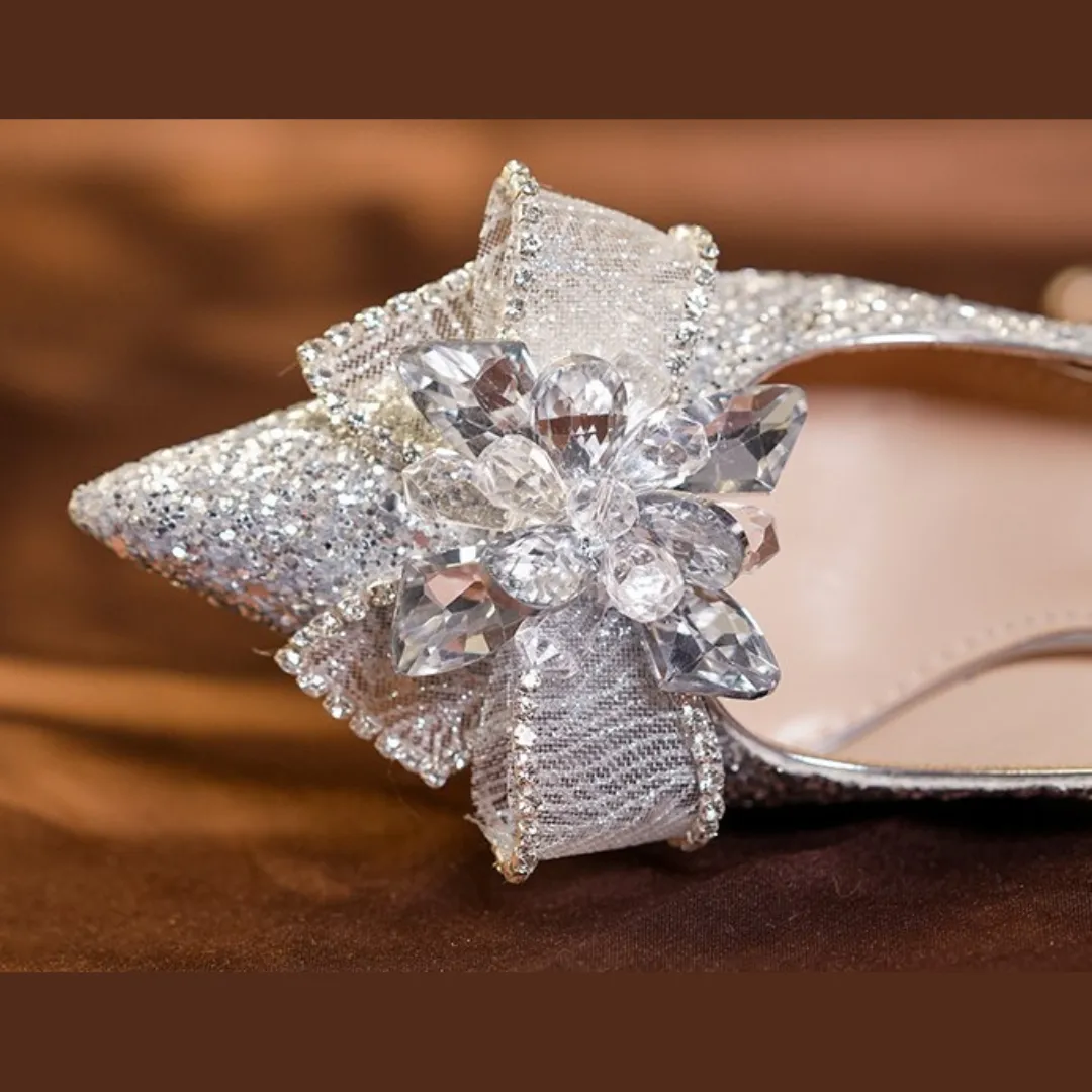 Fairy Wings Bridal Heels