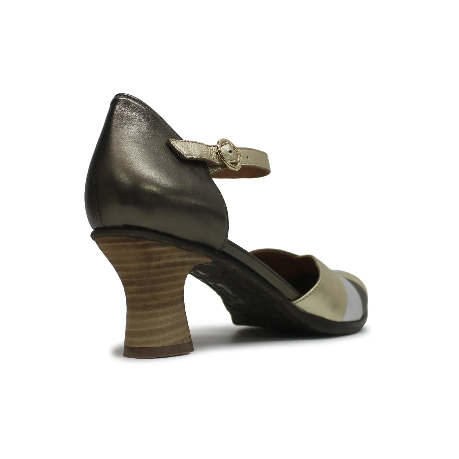 Fly London BESH087FLY Idra Leather Women's Heels Shoes - UK 8 - US 10 Women - EU 41