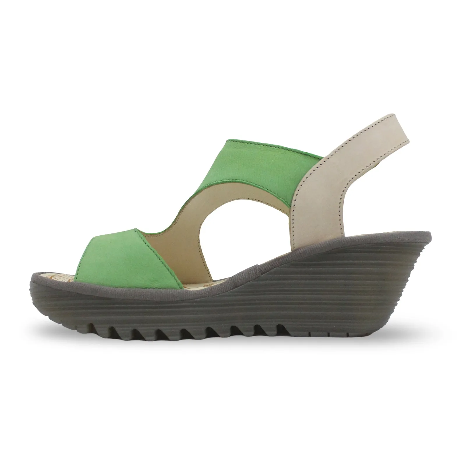 Fly London YOXA576FLY Cupido Leather Women's Heels Sandals