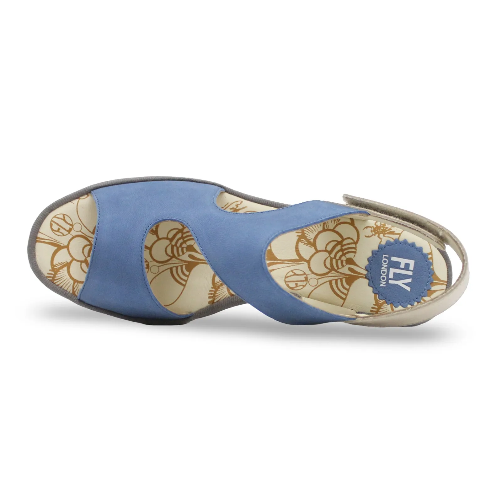 Fly London YOXA576FLY Cupido Leather Women's Heels Sandals