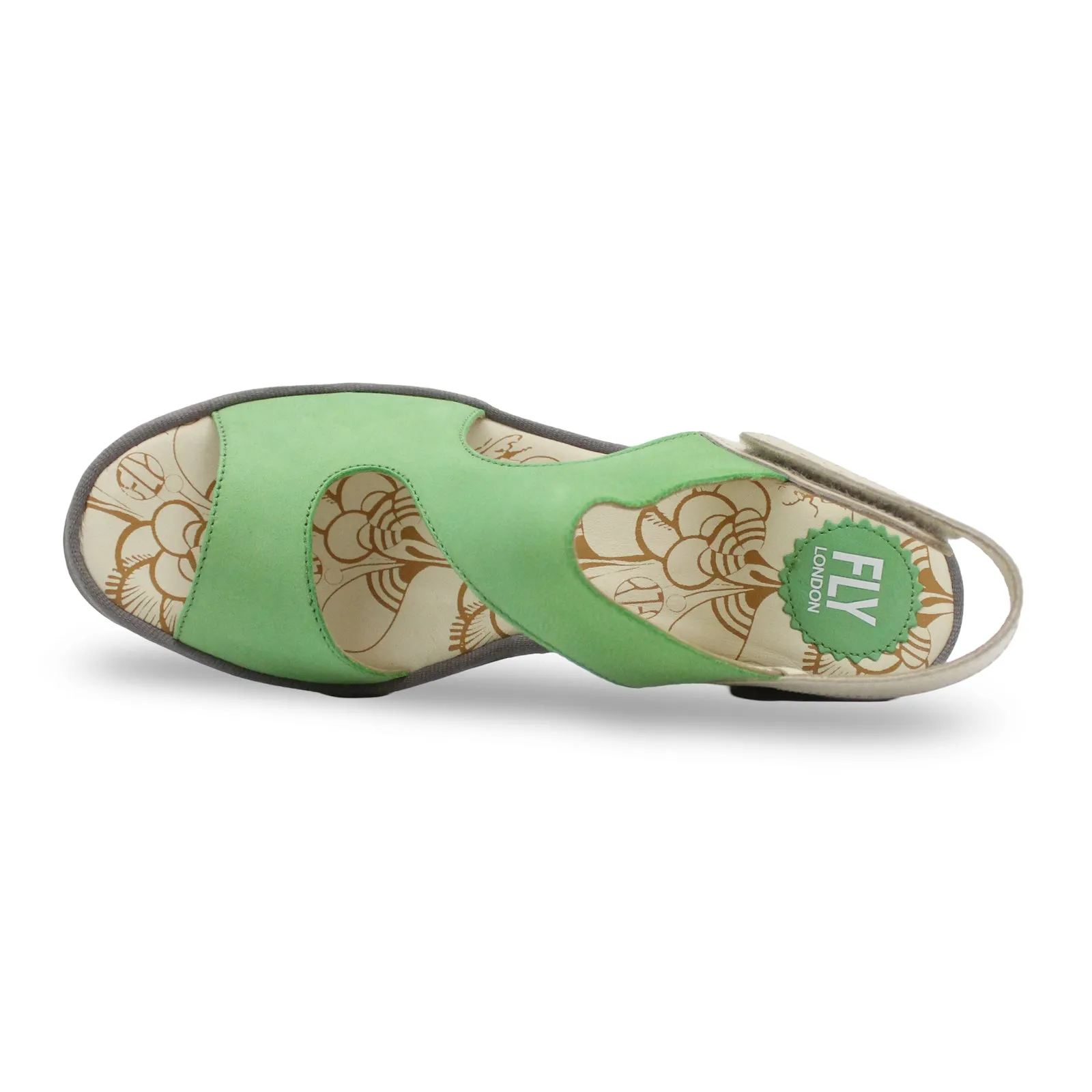 Fly London YOXA576FLY Cupido Leather Women's Heels Sandals