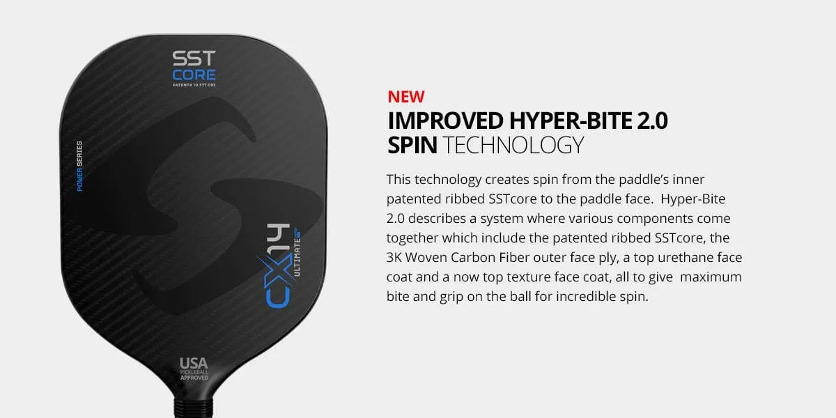 GearBox CX14E Ultimate (Elongated Shape) Pickleball Paddle