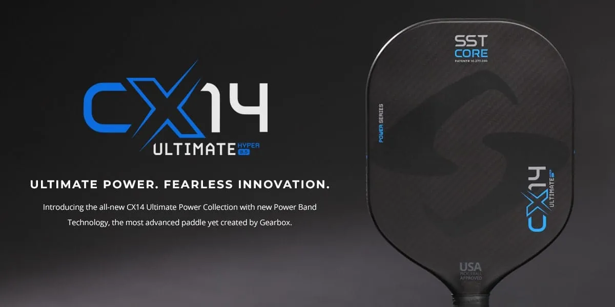 GearBox CX14E Ultimate (Elongated Shape) Pickleball Paddle