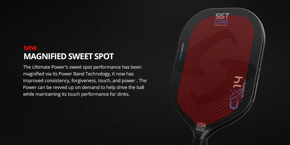 GearBox CX14E Ultimate (Elongated Shape) Pickleball Paddle