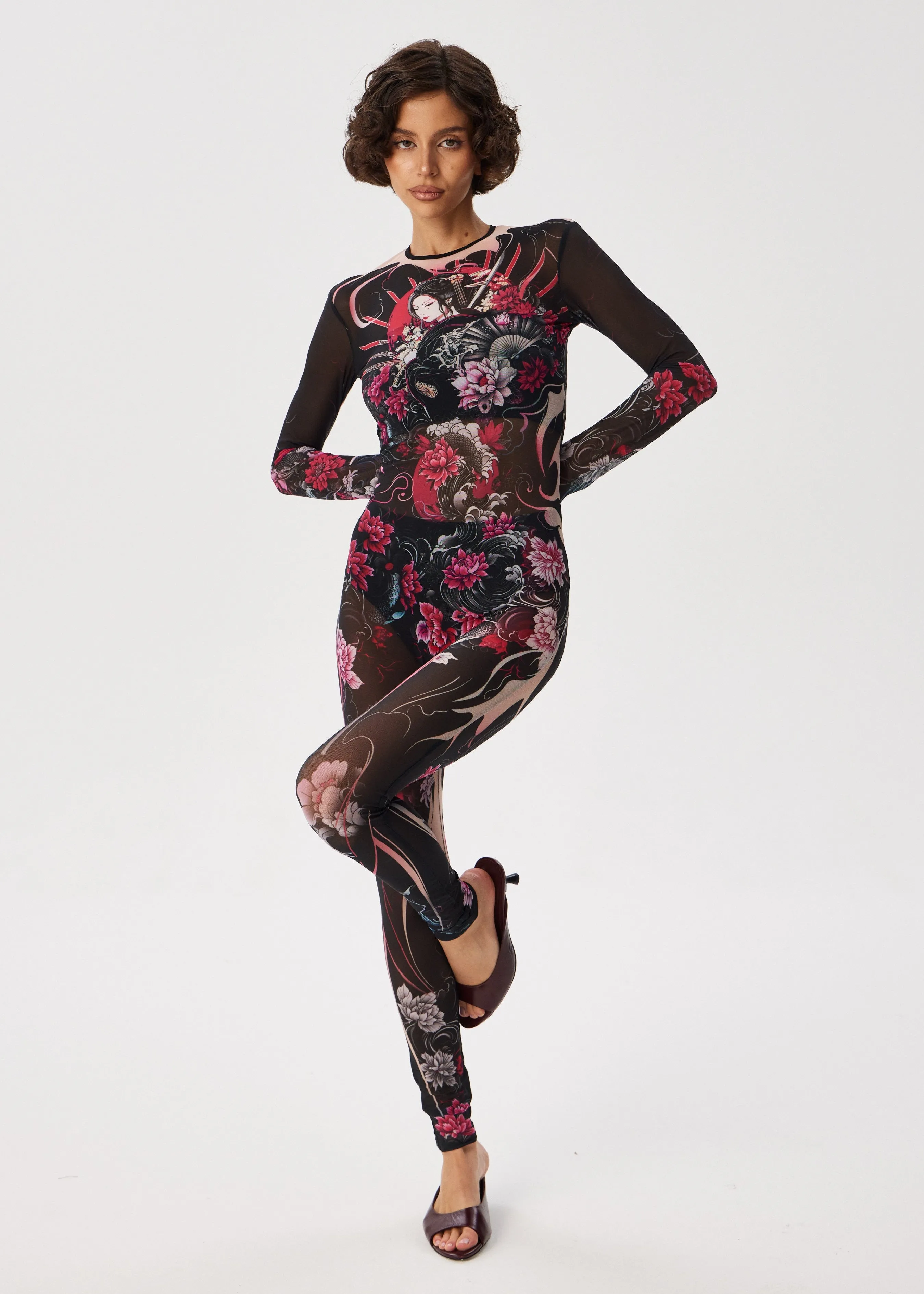 Geisha Tattoo Jampsuit – Luxe Edition