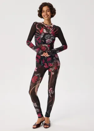 Geisha Tattoo Jampsuit – Luxe Edition