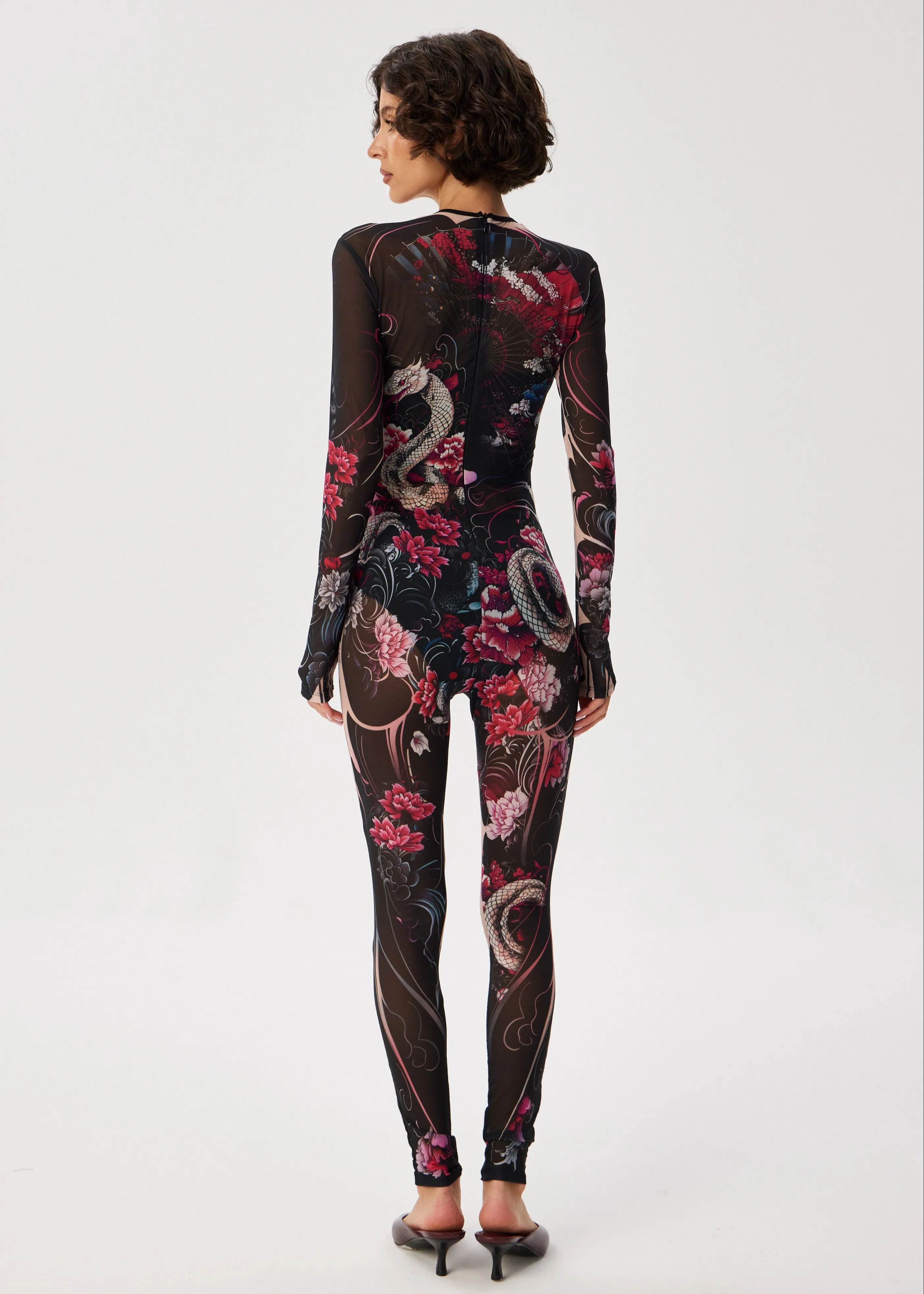 Geisha Tattoo Jampsuit – Luxe Edition