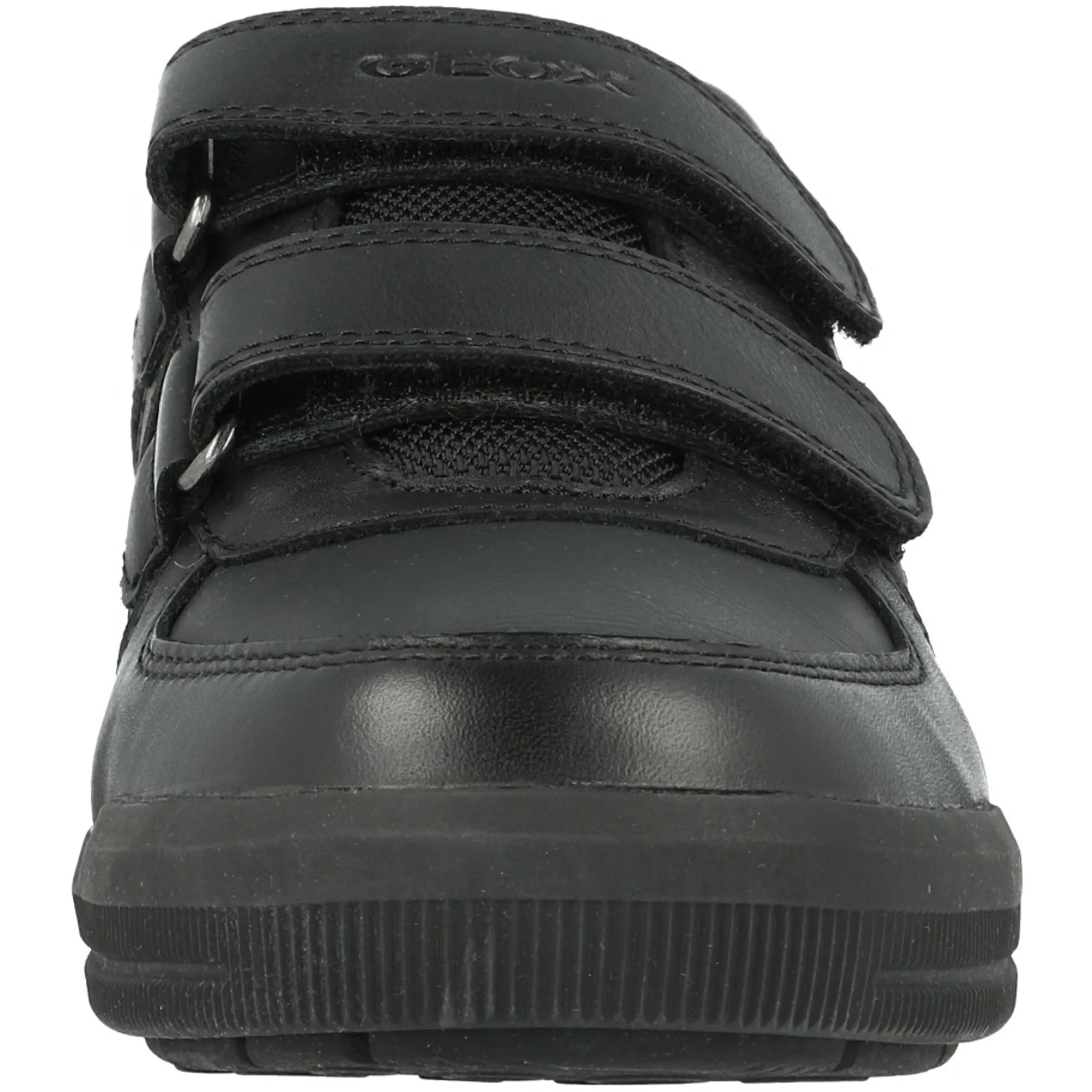 Geox Arzach Black Boys School Shoes
