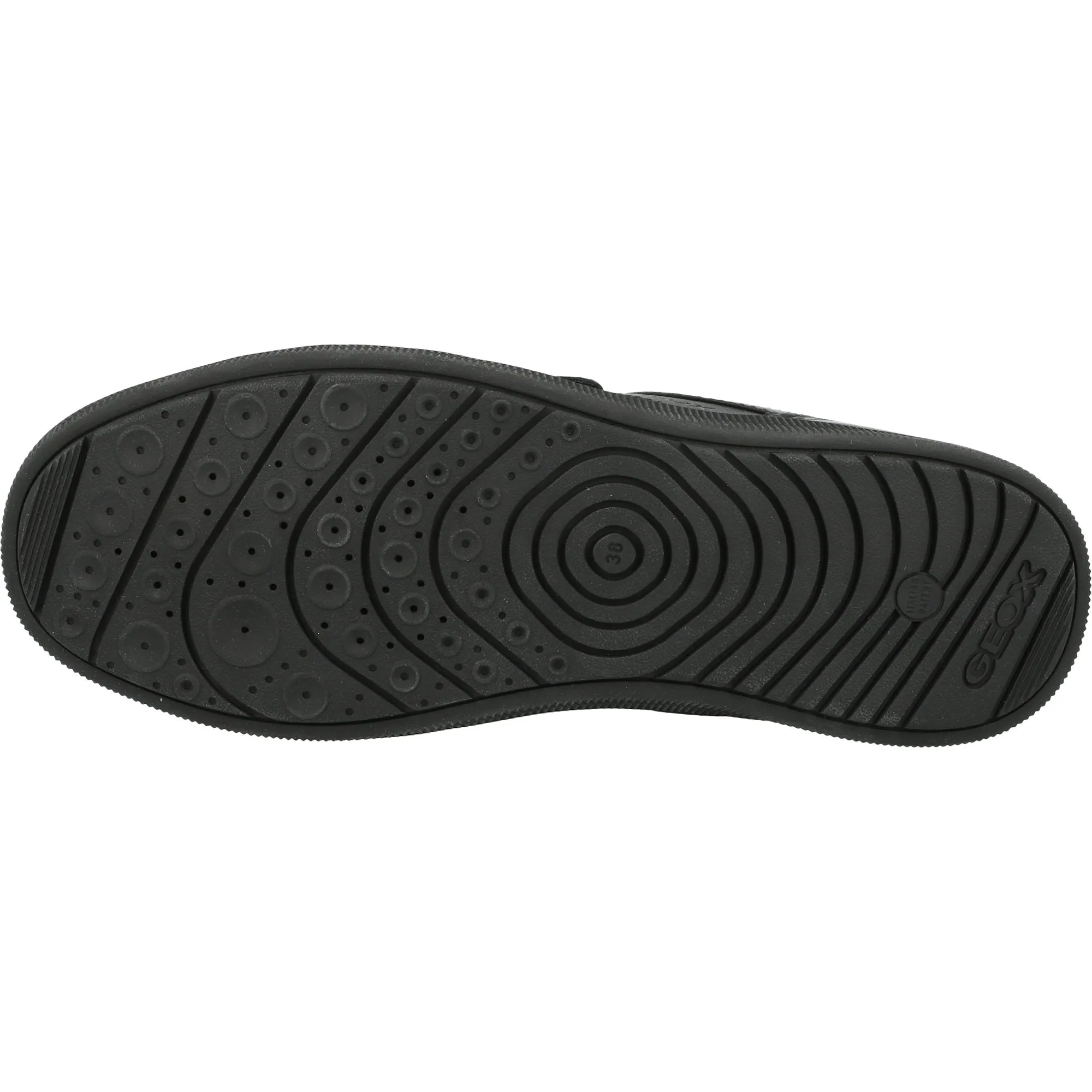 Geox Arzach Black Boys School Shoes