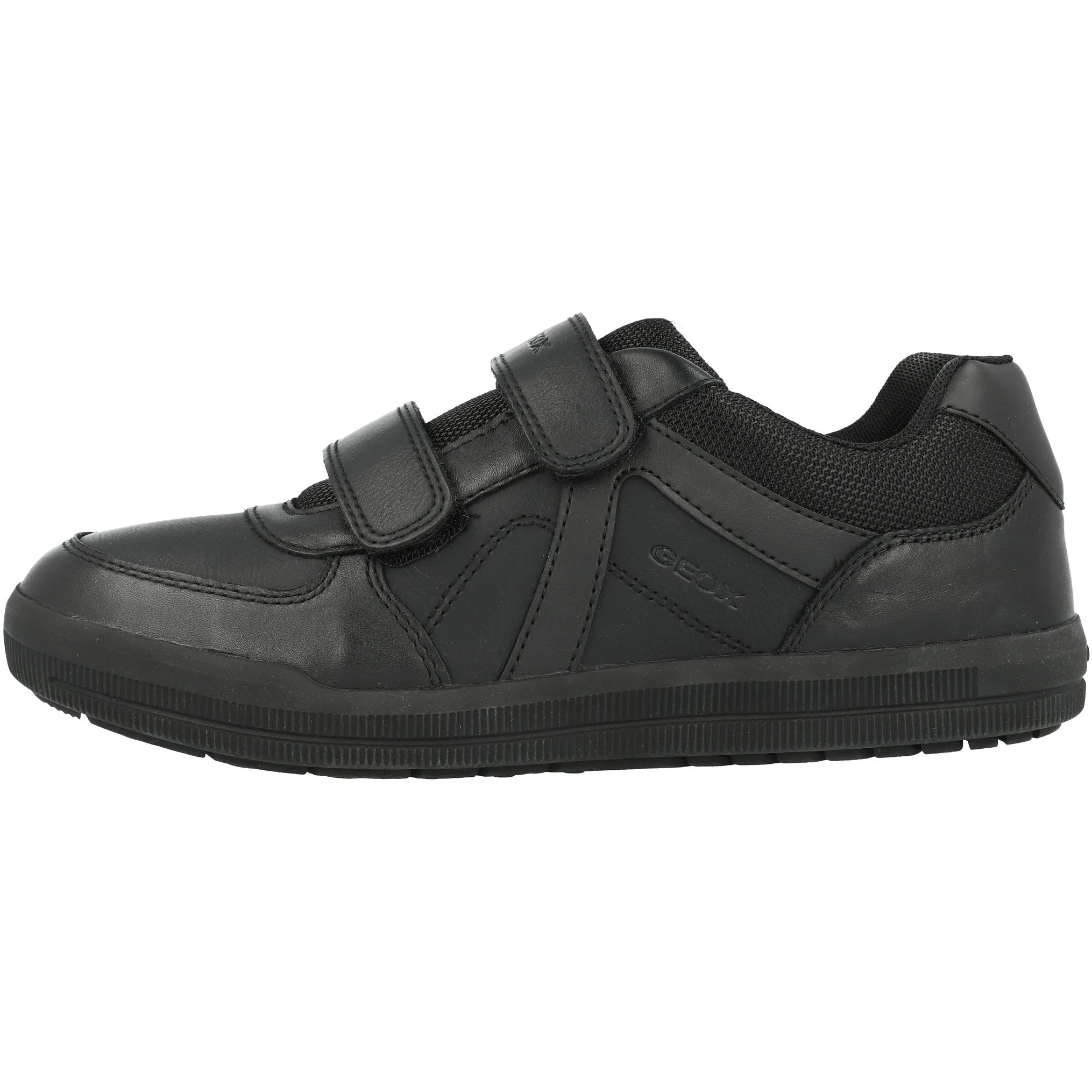 Geox Arzach Black Boys School Shoes
