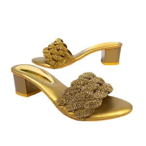 Ghaliyah   Heels S30H - Bronze
