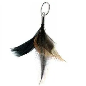 Giovanni Raspini Charm Piuma Marrone Silver 925 7427