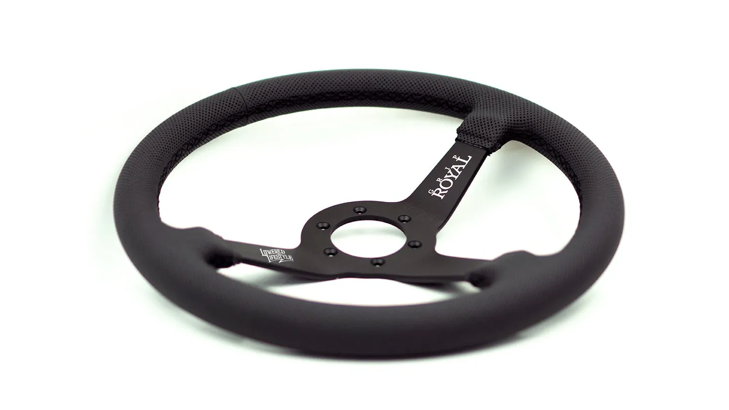 Grip Royal Steering Wheel - Perforated Leather Brute (Official Collab)