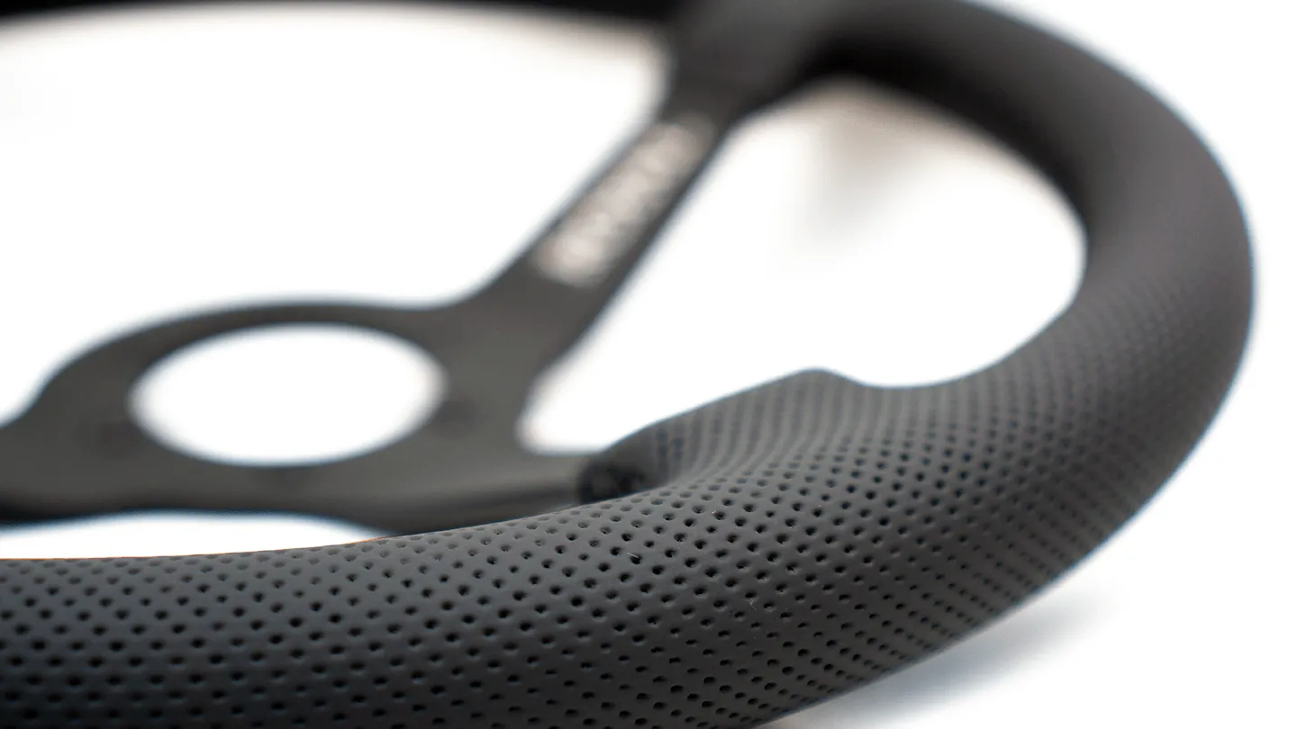 Grip Royal Steering Wheel - Perforated Leather Brute (Official Collab)
