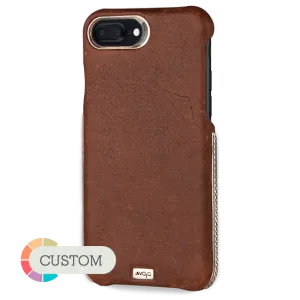 Grip Silver - Luxury iPhone 7 Plus leather case