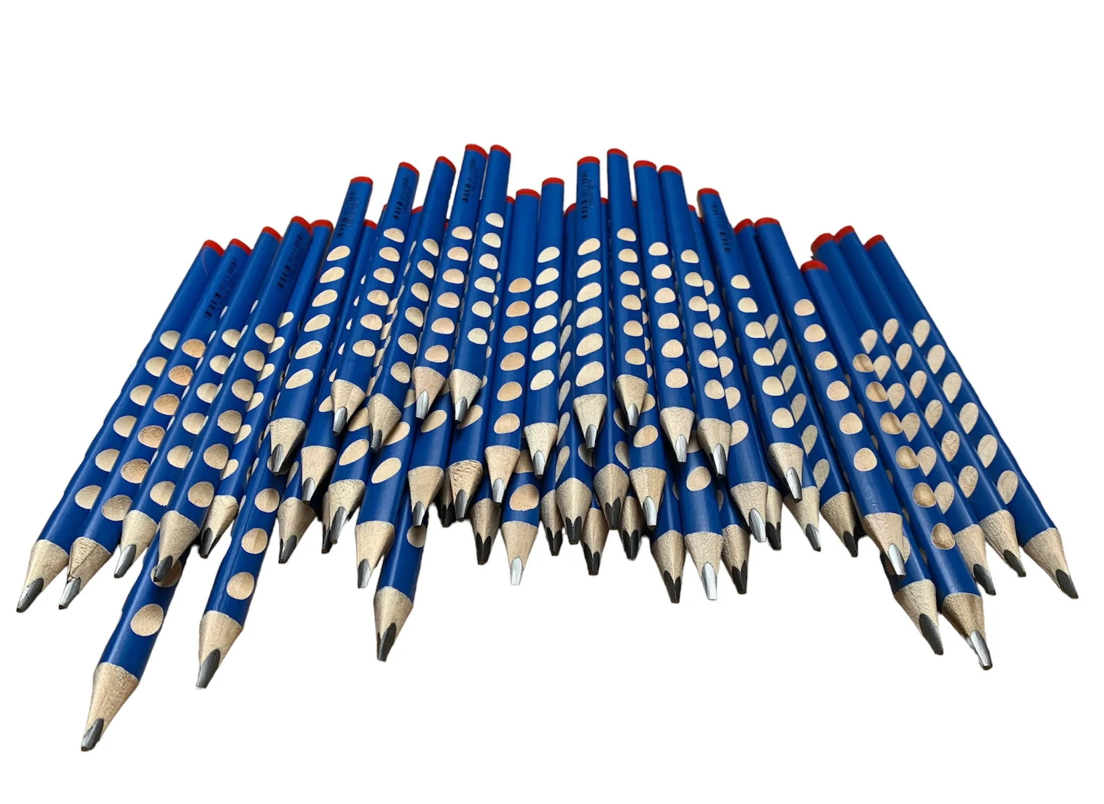 HB Junior Grip Triangular Pencils Tub 50