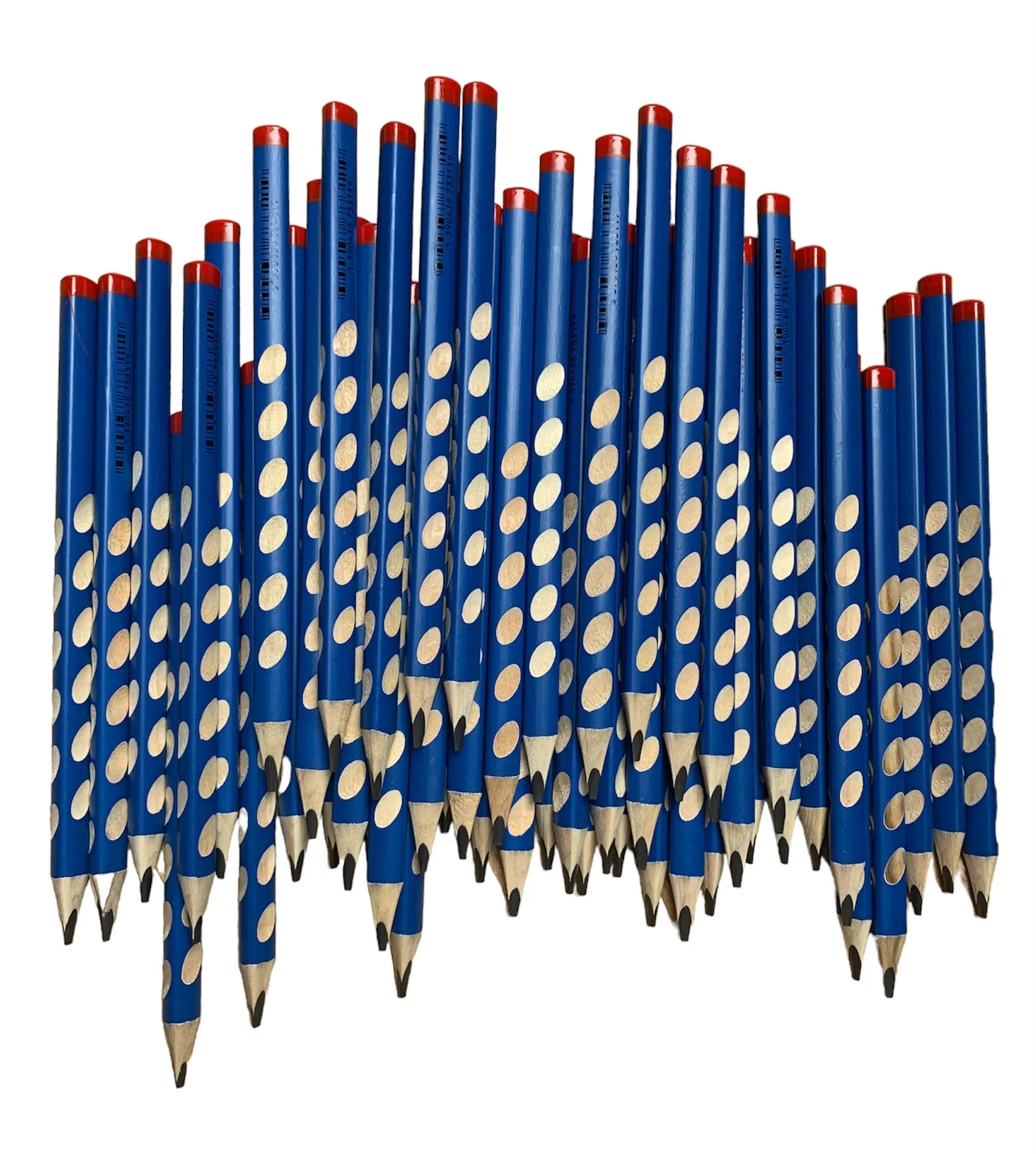 HB Junior Grip Triangular Pencils Tub 50