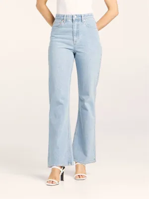 Hi Flare Jeans - Summertime Blue
