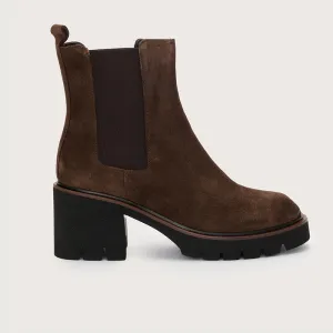 Jane Galland Brown Suede Chelsea Boots