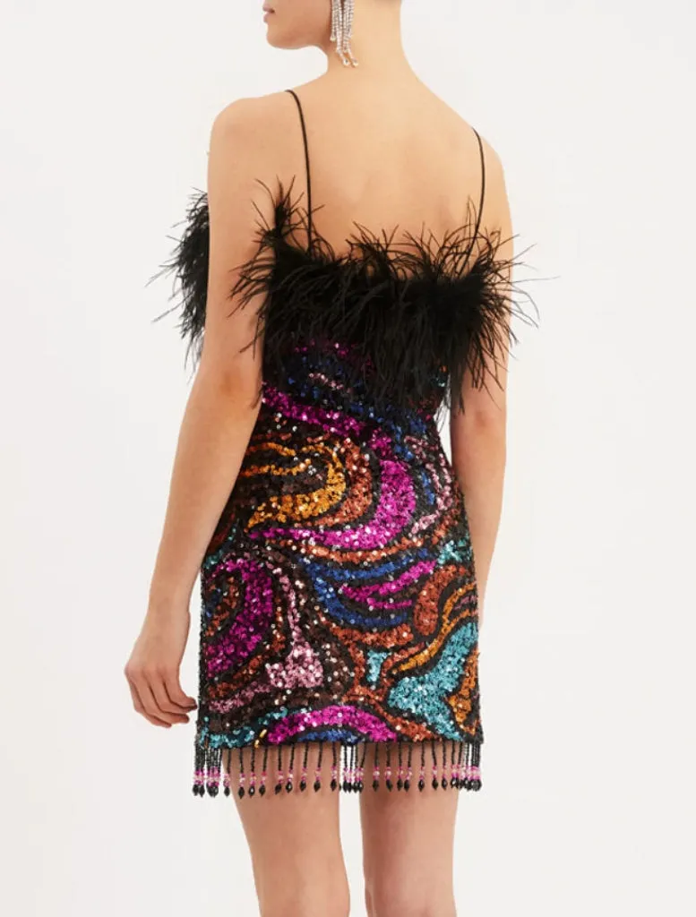 Kiki Mini Dress - Multi