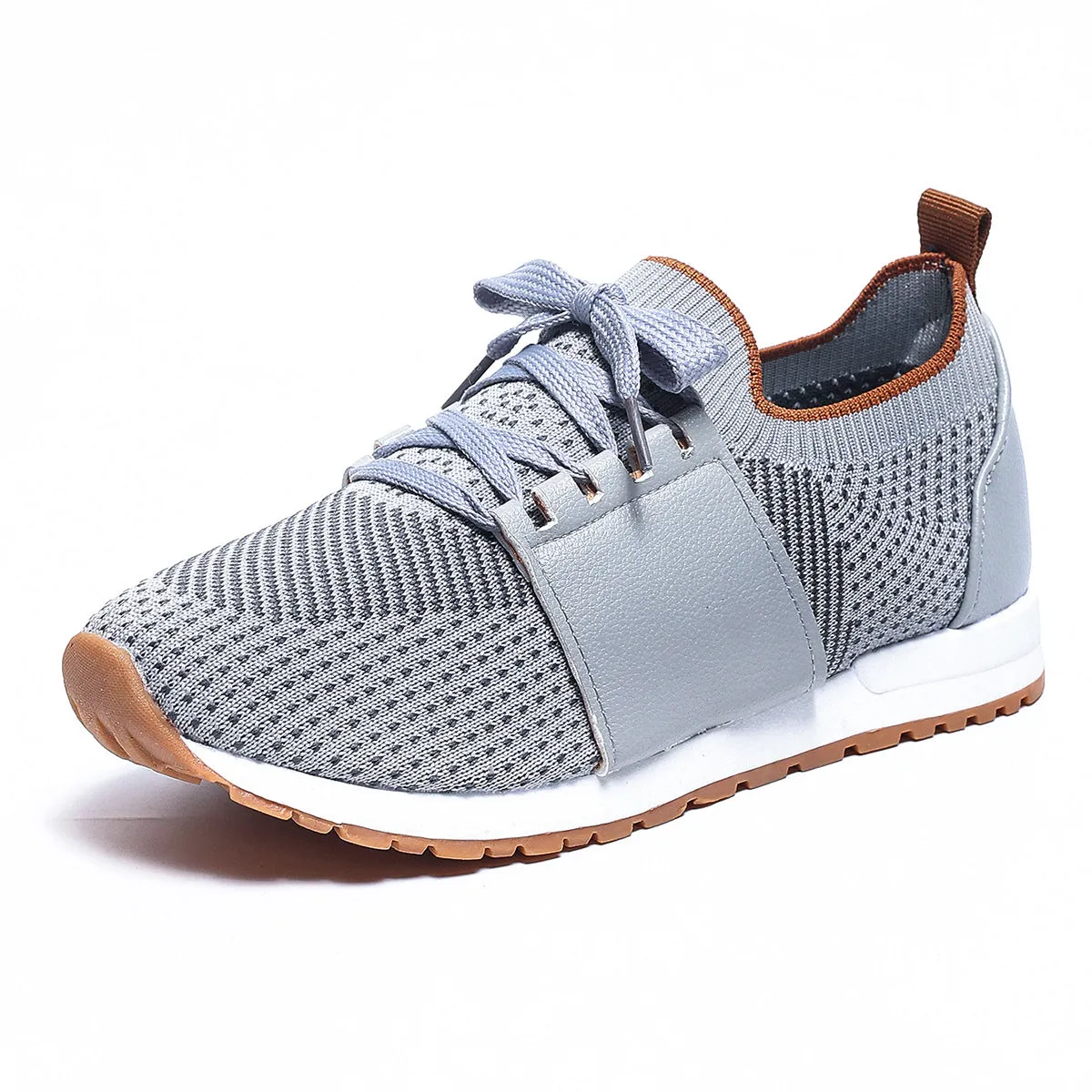 Knit Collar Trainers