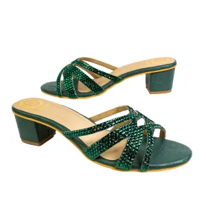 Layal Heels S87H - Green