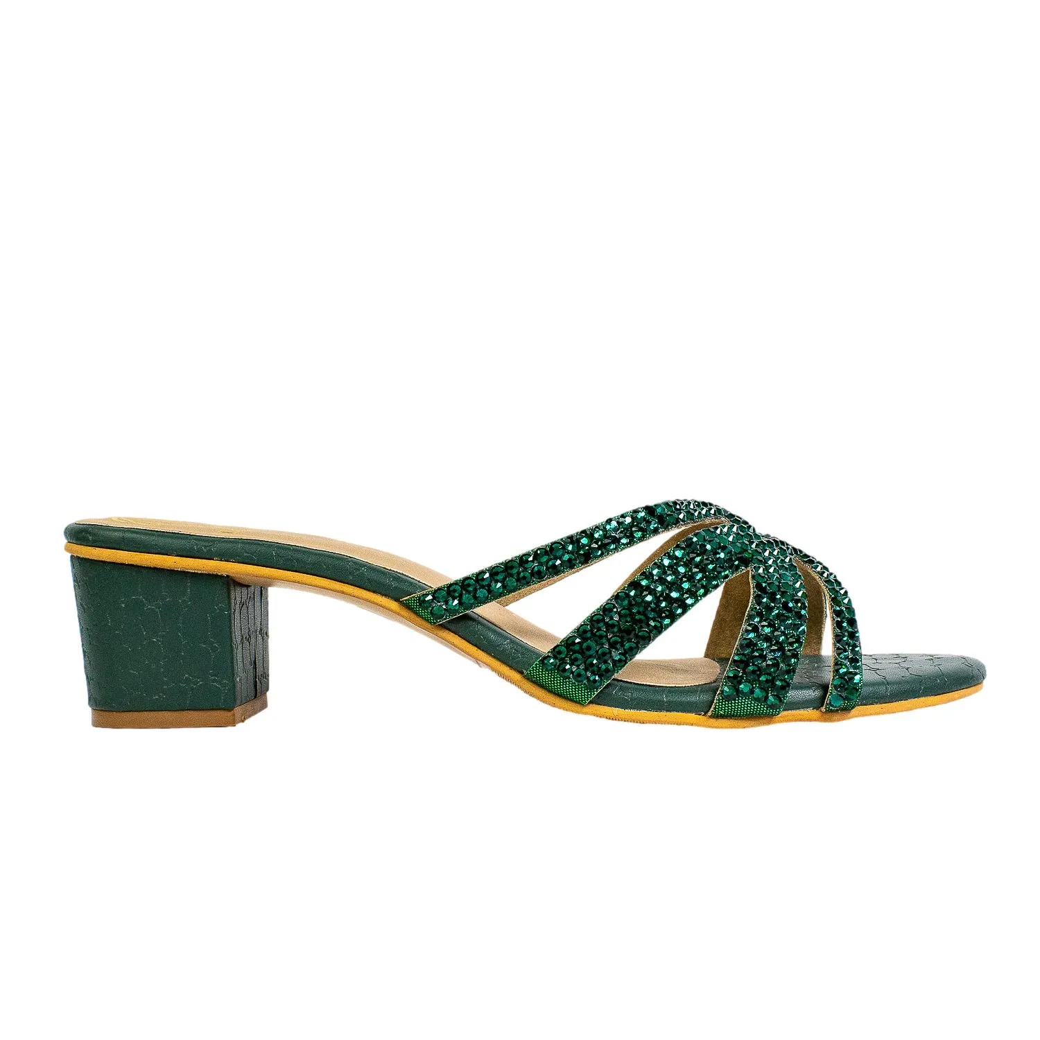 Layal Heels S87H - Green